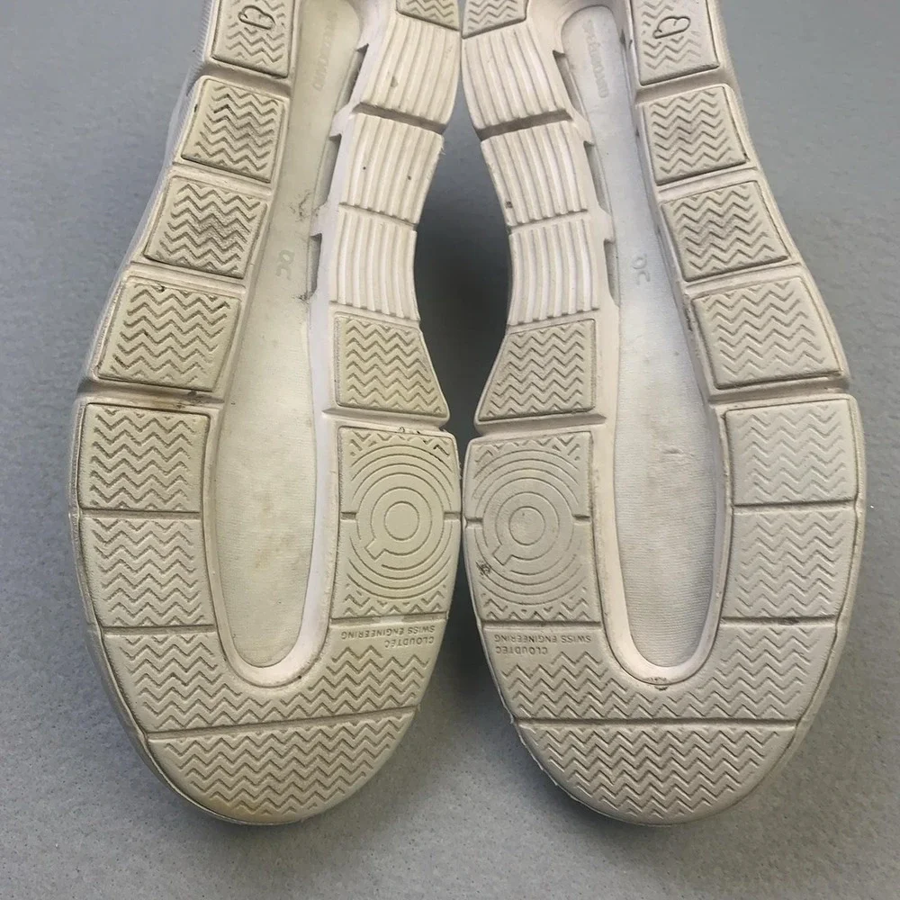 On The Roger Advantage Shoes Womens Size 8.5 White Tennis Sneakers 48.99452